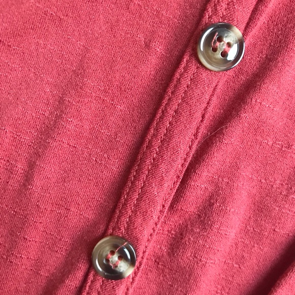 Olivia Rae Front Tie Shirt - Picture 4 of 5